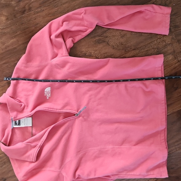 The North Face Large Girls Salmon Pullover - Picture 6 of 7